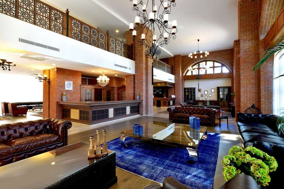Een foto van het interieur van Grand Yazici Club Turban Thermal