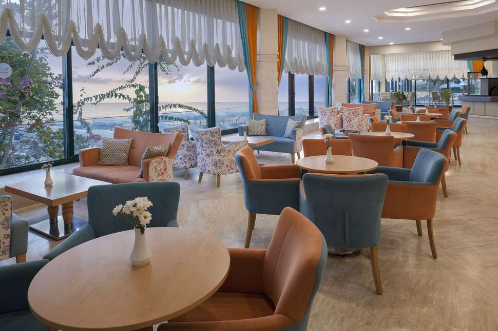 Een foto van het interieur van Aska Just In Beach