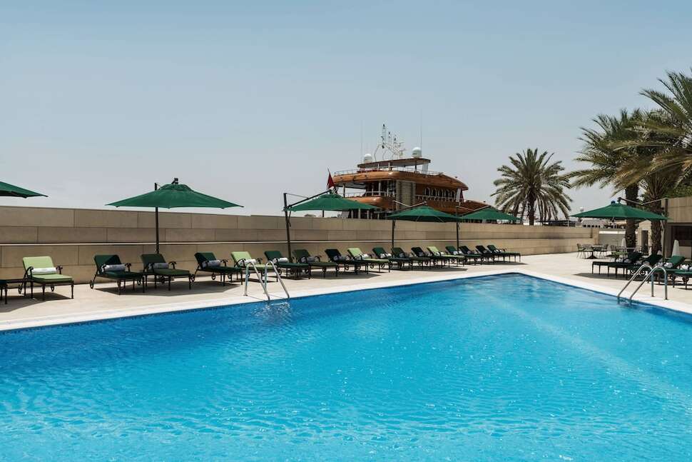 Ein Foto vom Pool im Sheraton Dubai Creek Hotel & Towers