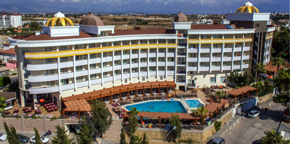 Een foto van het zwembad bij Side Alegria Hotel & Spa