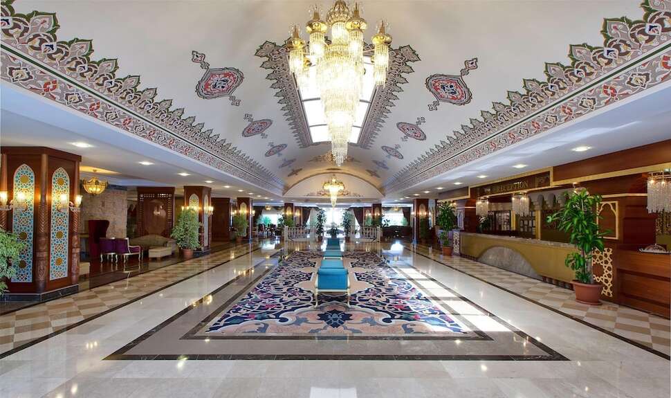 Een foto van het interieur van Adalya Bliss Hotel Adults Only