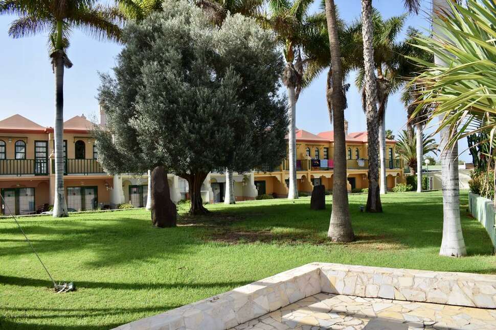 Ein Foto von der Terrasse im EO Maspalomas Resort