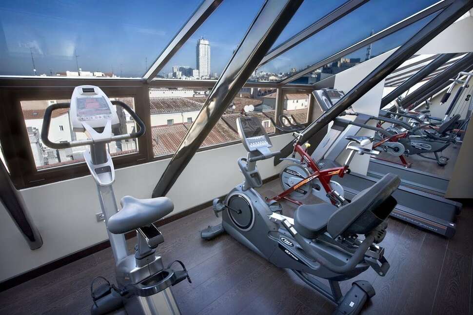 Een foto van de faciliteiten bij Hotel Ópera