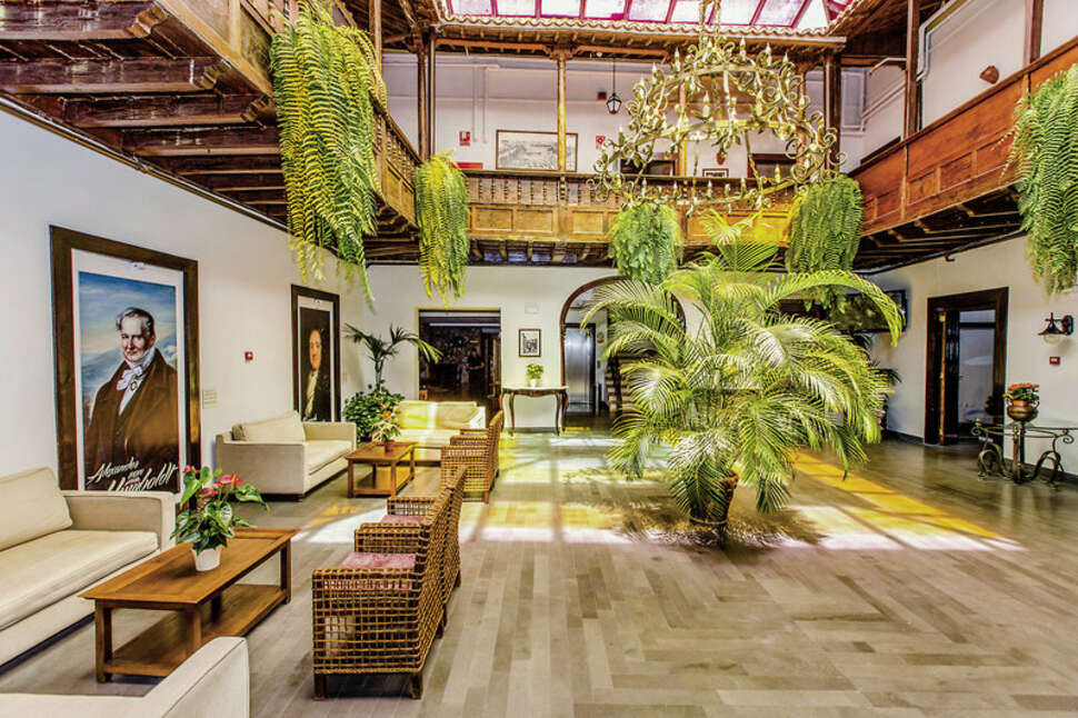Een foto van het interieur van Hotel Marquesa