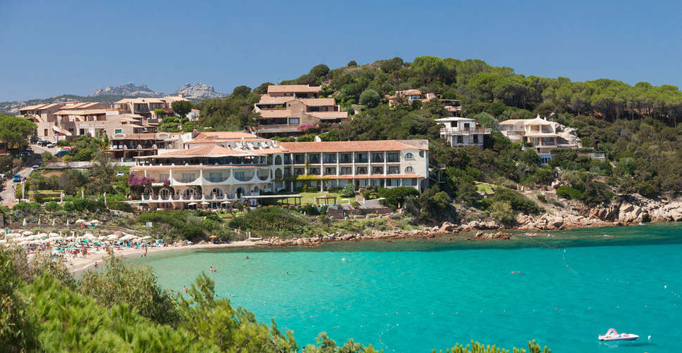 Een foto van een overzicht van Club Hotel Baja Sardinia