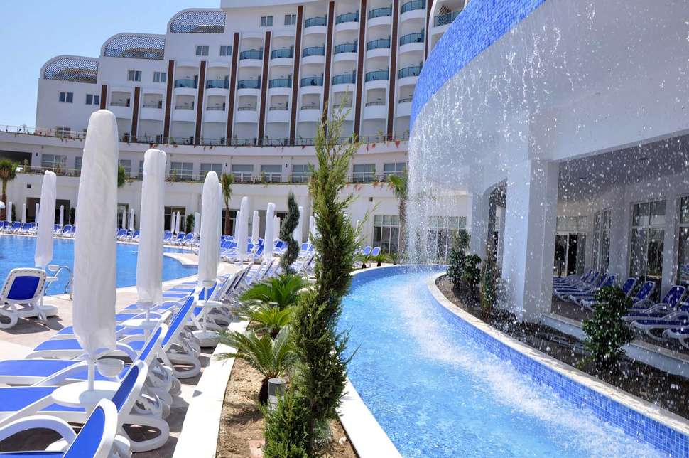 Ein Foto vom Pool im Side Prenses Resort & Spa