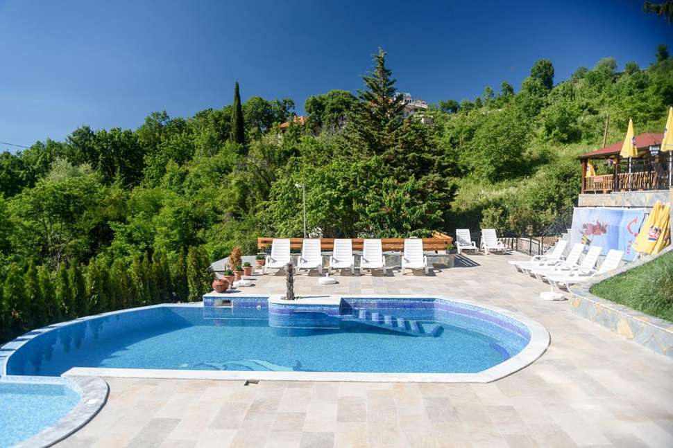 Een foto van het zwembad bij Villa Sveti Stefan