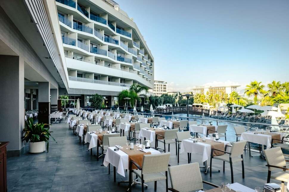 Een foto van de faciliteiten bij Hotel Selene Beach & Spa