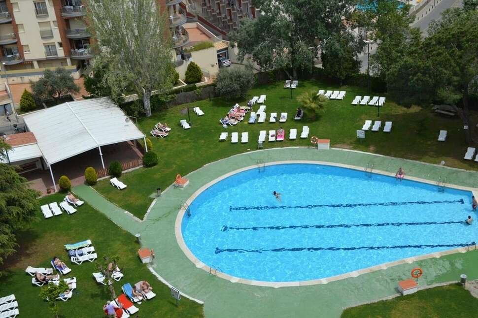Een foto van het zwembad bij Hotel Samba
