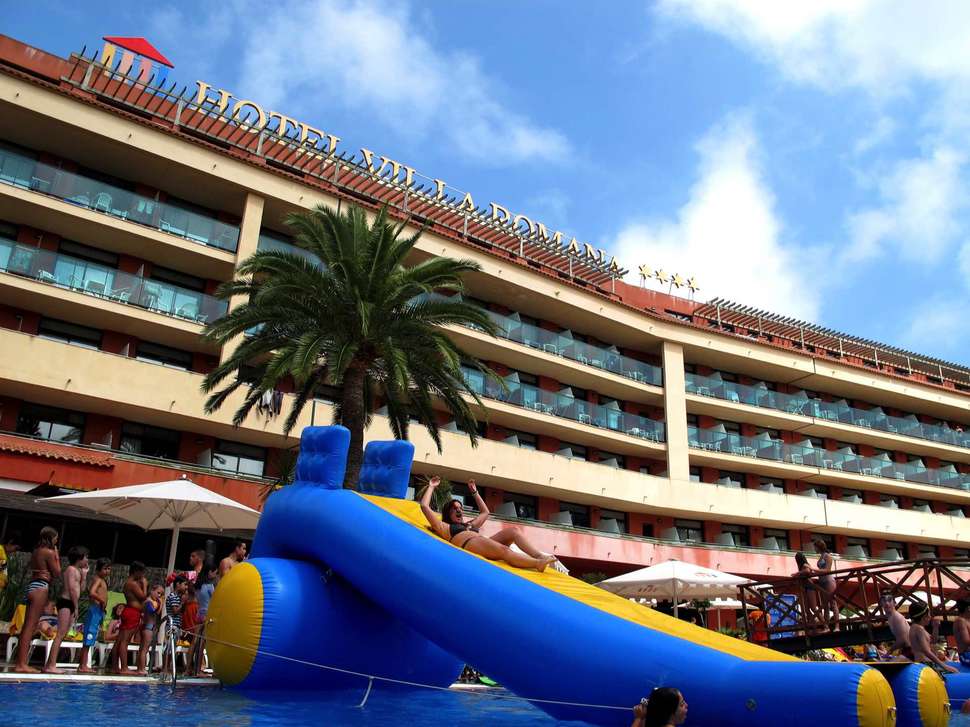 Een foto van het zwembad bij Ohtels Vila Romana