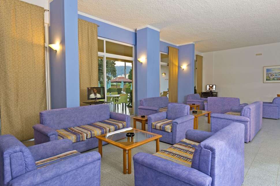 Een foto van het interieur van Appartementen Trianta