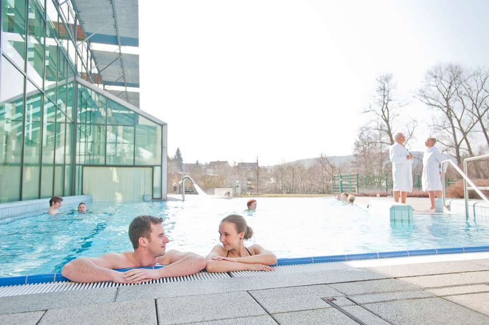 Een foto van het zwembad bij Best Western Plus Hotel am Vitalpark