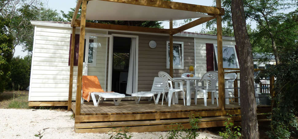 Een foto van de buitenkant van Camping Mas des Lavandes