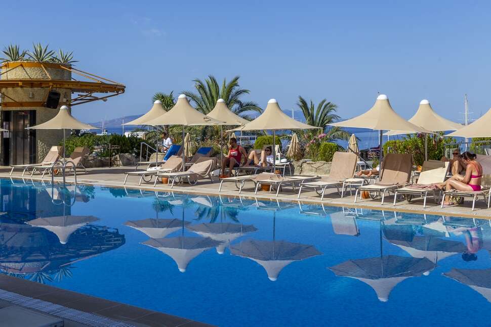 Een foto van het zwembad bij Diamond of Bodrum