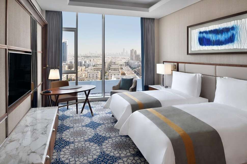 Een foto van een overzicht van Grand Plaza Mövenpick Media City
