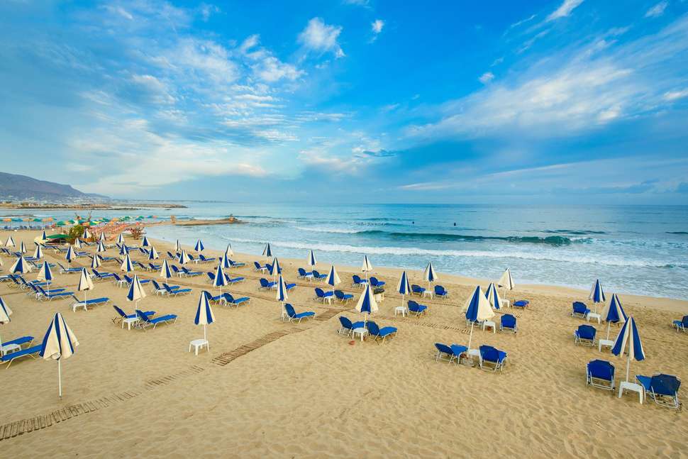 Een foto van het strand bij Allsun Hotel Carolina Mare