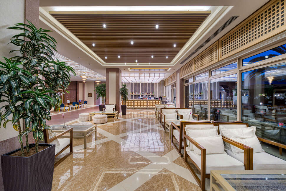 Een foto van het interieur van Xanadu Resort Hotel