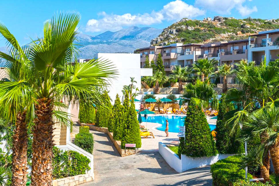 Een foto van de buitenkant van Grand Hotel Holiday Resort