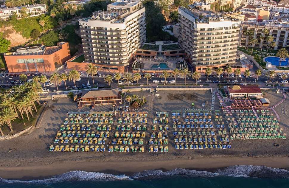 Ein Foto von der Außenansicht des Melia Costa Del Sol
