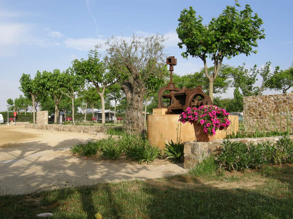 Een foto van de buitenkant van Camping Del Mar