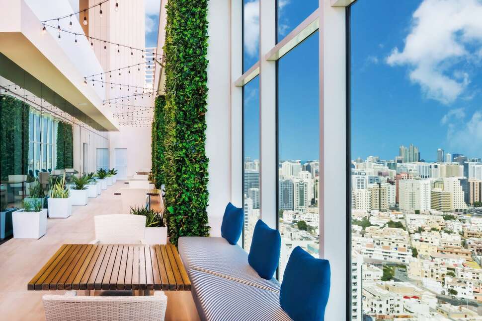 Ein Foto von den Einrichtungen im Marriott Downtown Abu Dhabi
