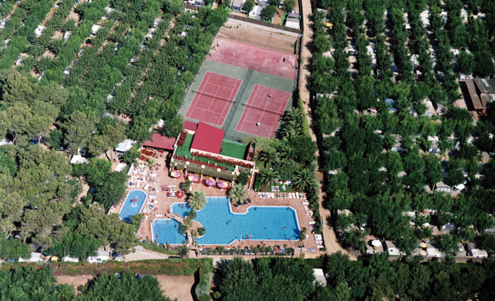 Een foto van de faciliteiten bij Camping Solmar