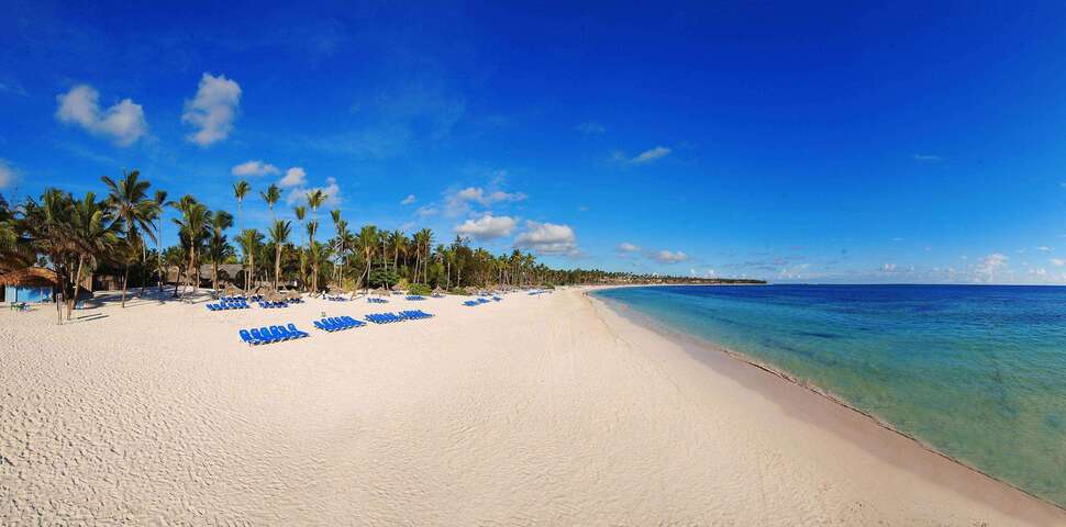 Een foto van het strand bij Melia Punta Cana Beach Resort