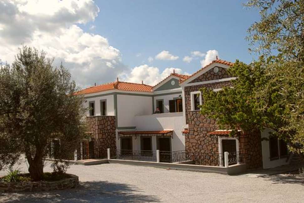 Een foto van de buitenkant van Elea Houses