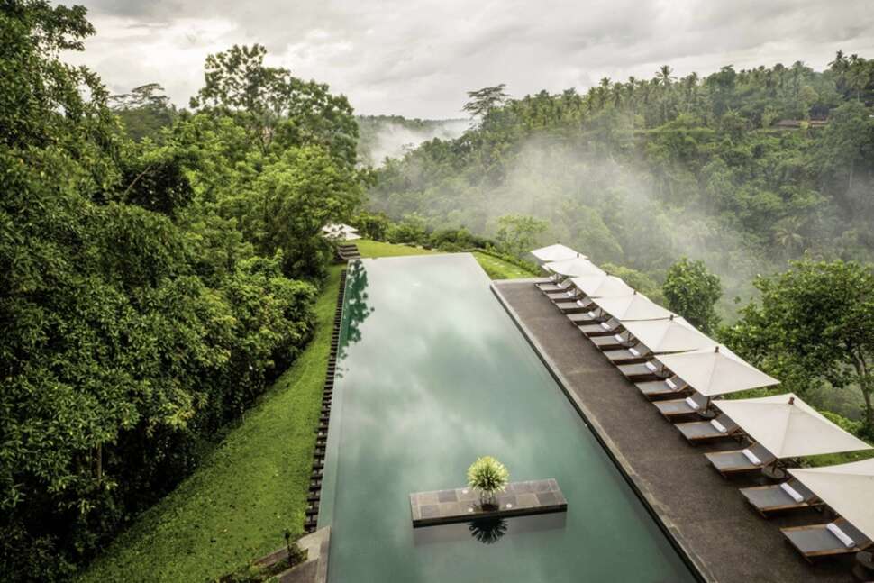 Ein Foto von einer Übersicht des Alila Ubud