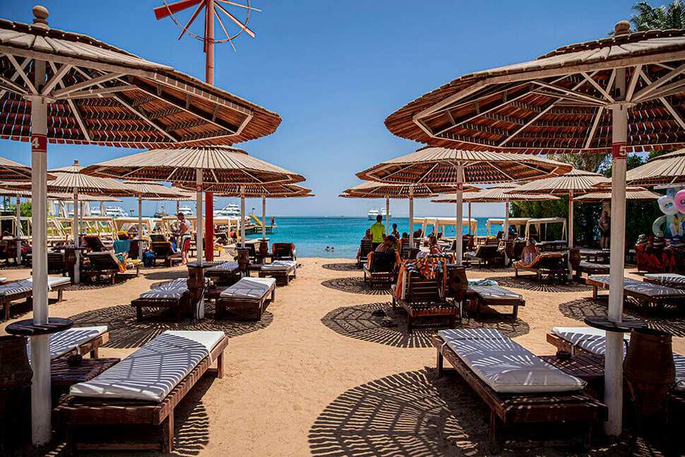 Een foto van het strand bij Elysees Dream Beach Hotel