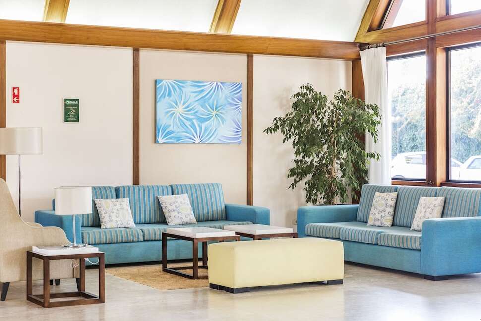 Een foto van het interieur van Appartementen Jardim Do Vau