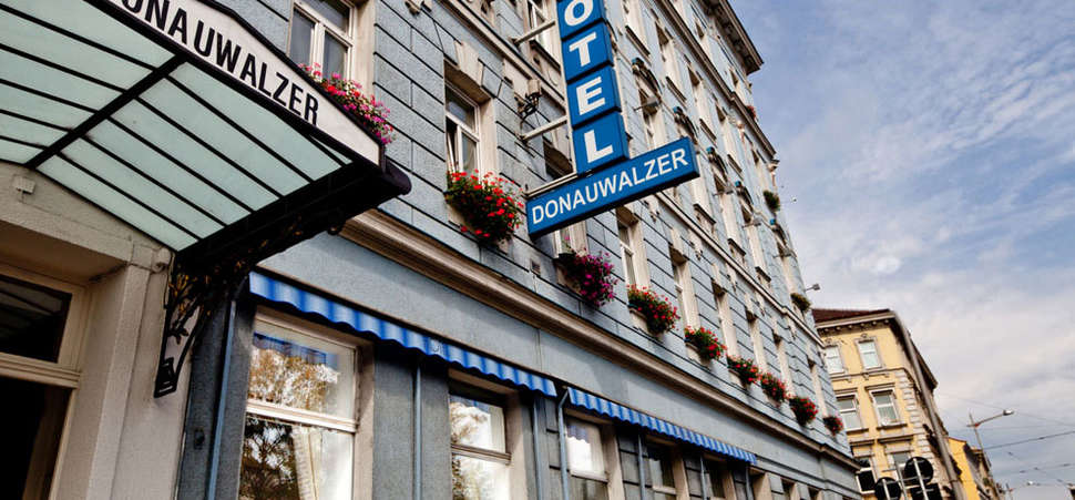 Een foto van de buitenkant van Boutique Hotel Donauwalzer