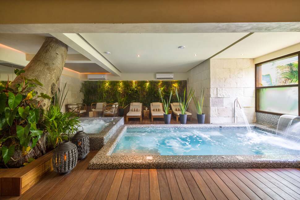 Een foto van de faciliteiten bij Hotel Boutique Magic Blue