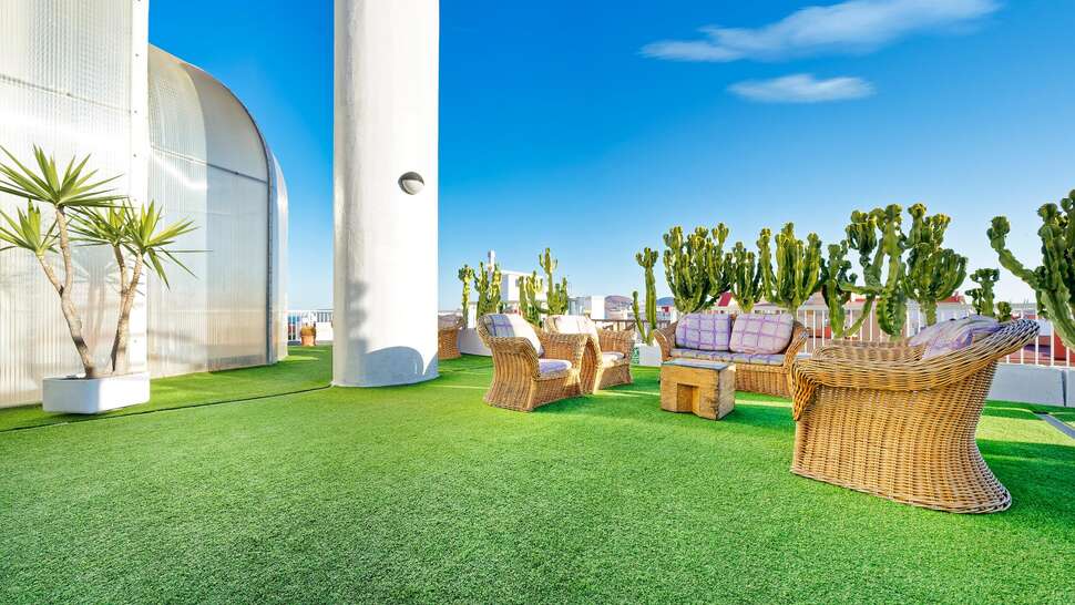 Een foto van het terras bij Bull Collection Canteras