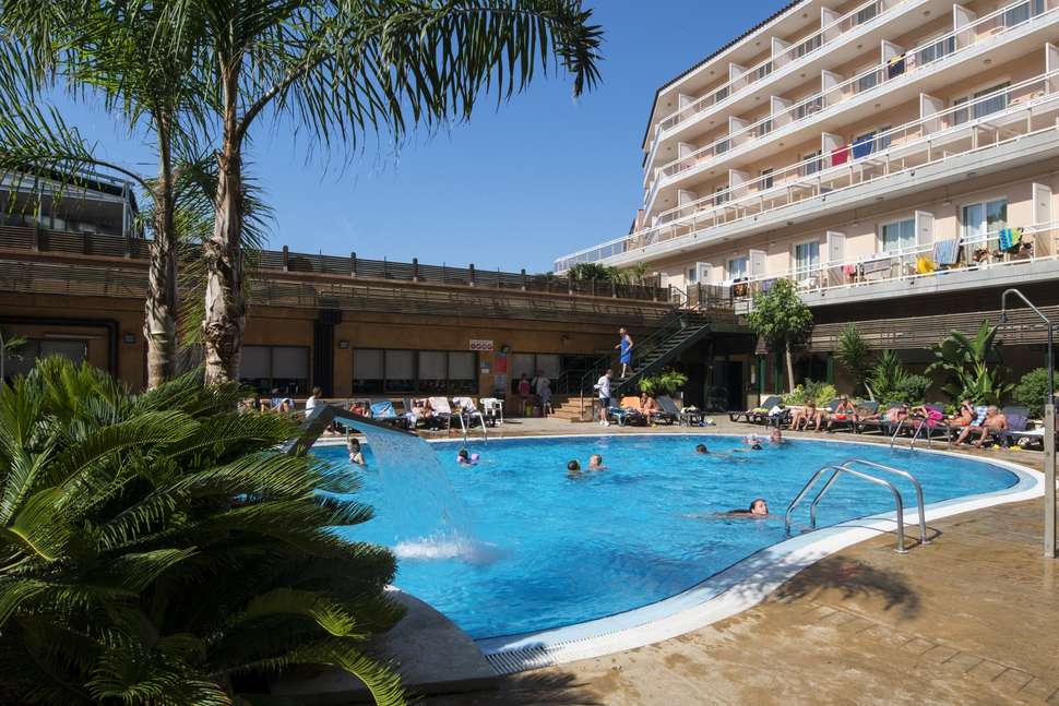 Een foto van een overzicht van Hotel Rosamar & Spa