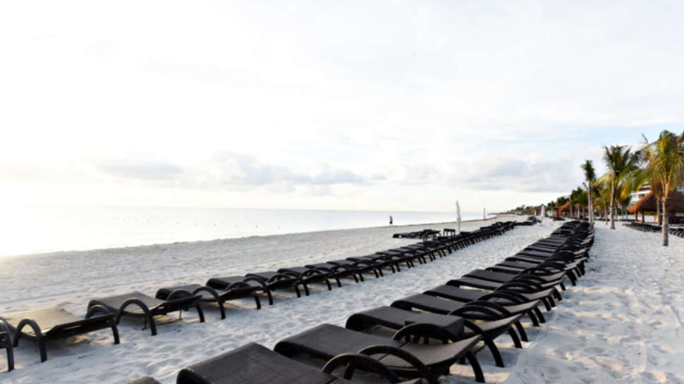 Een foto van het strand bij Royalton Riviera Cancun