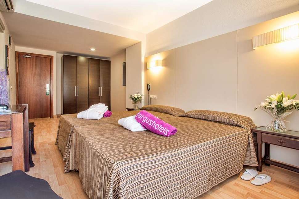 Een foto van een overzicht van Hotel Espanya