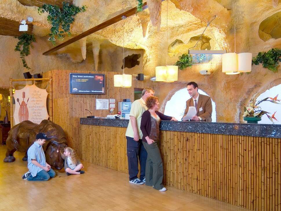 Een foto van het interieur van Hotel Magic Aqua Rock Gardens