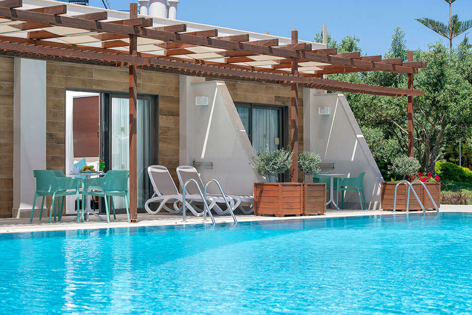 Een foto van het zwembad bij Hotel Baia Lara