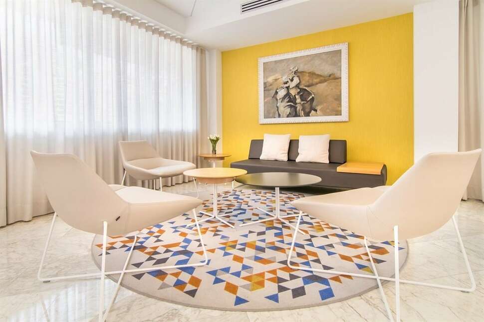 Een foto van het interieur van Hotel Prince Park