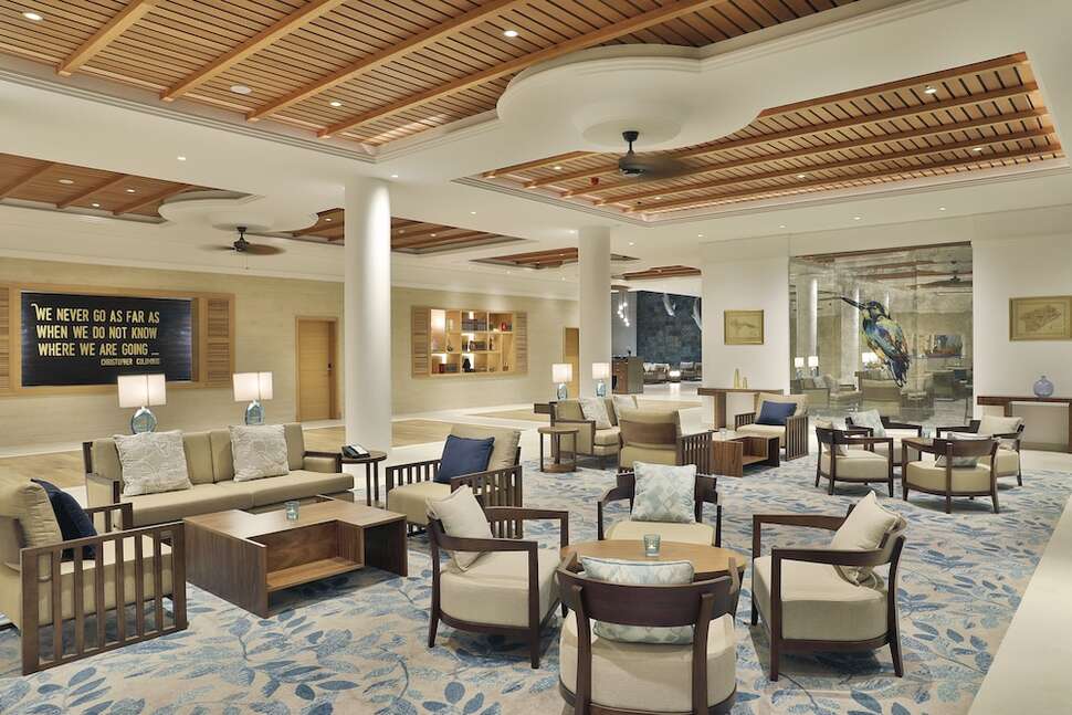 Een foto van het interieur van Hilton Cabo Verde Sal Resort