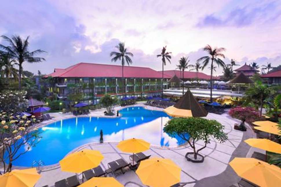 Een foto van een overzicht van Bali Dynasty Resort