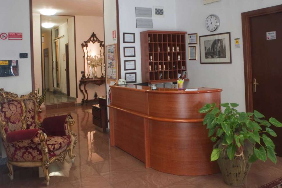 Een foto van het interieur van Hotel Antico Acquedotto