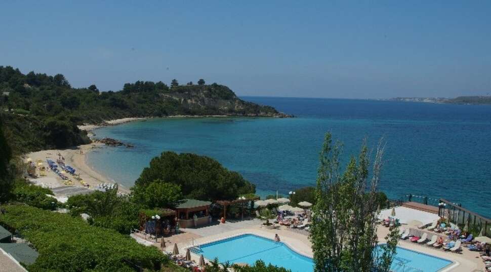 Een foto van een overzicht van Mediterranee Hotel
