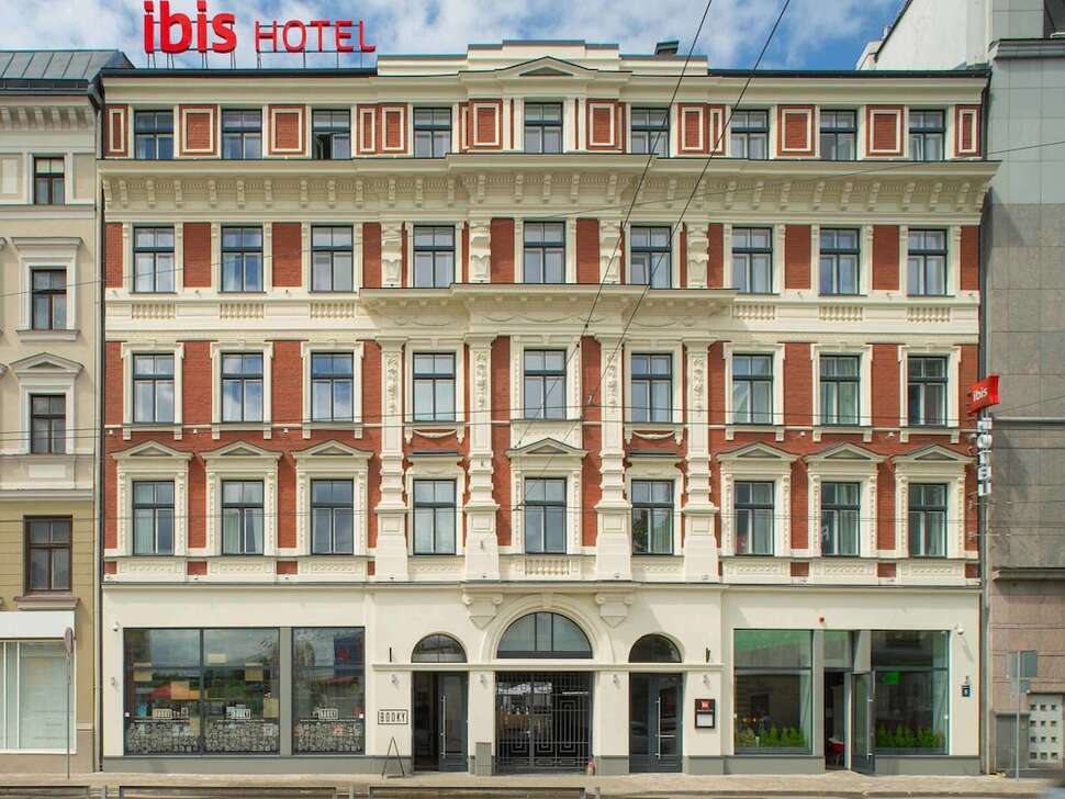 Een foto van de buitenkant van Ibis Riga Centre