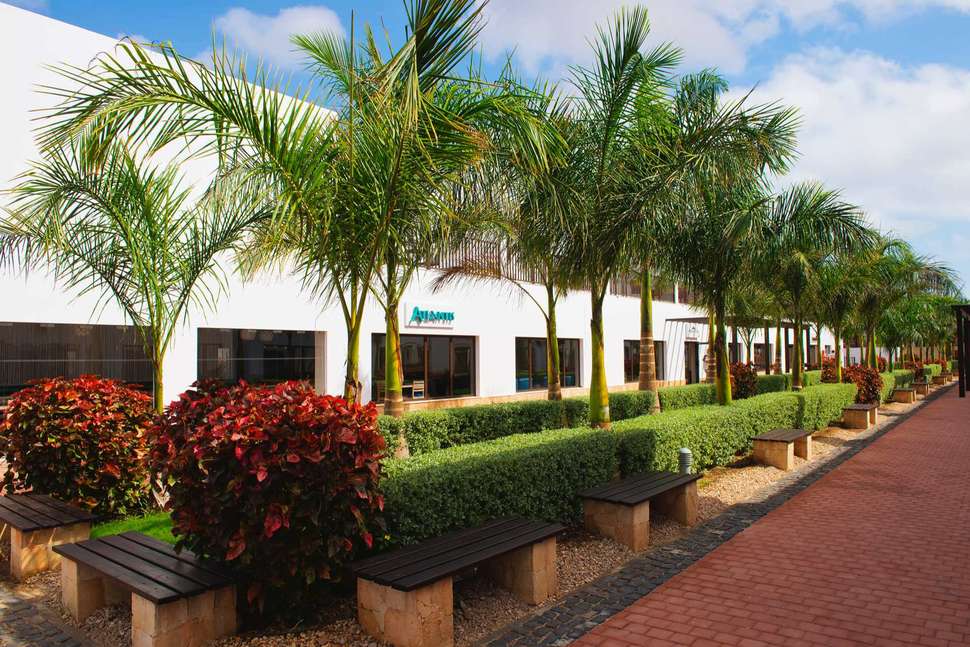 Een foto van de buitenkant van Melia Dunas Beach Resort & Spa