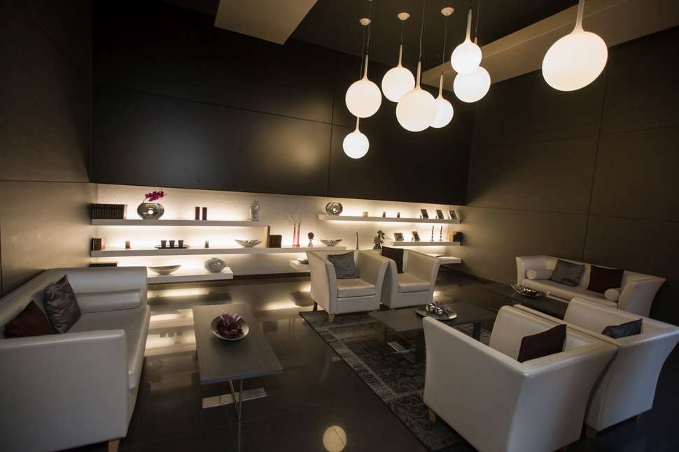 Een foto van het interieur van Eurostars Palazzo Zichy