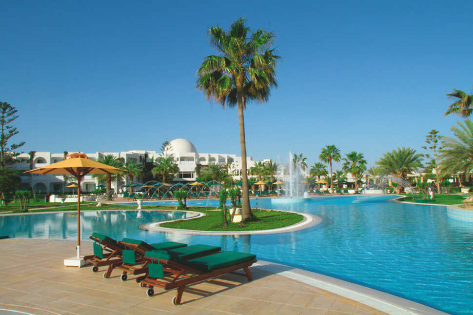 Een foto van een overzicht van Djerba Plaza Thalasso & Spa