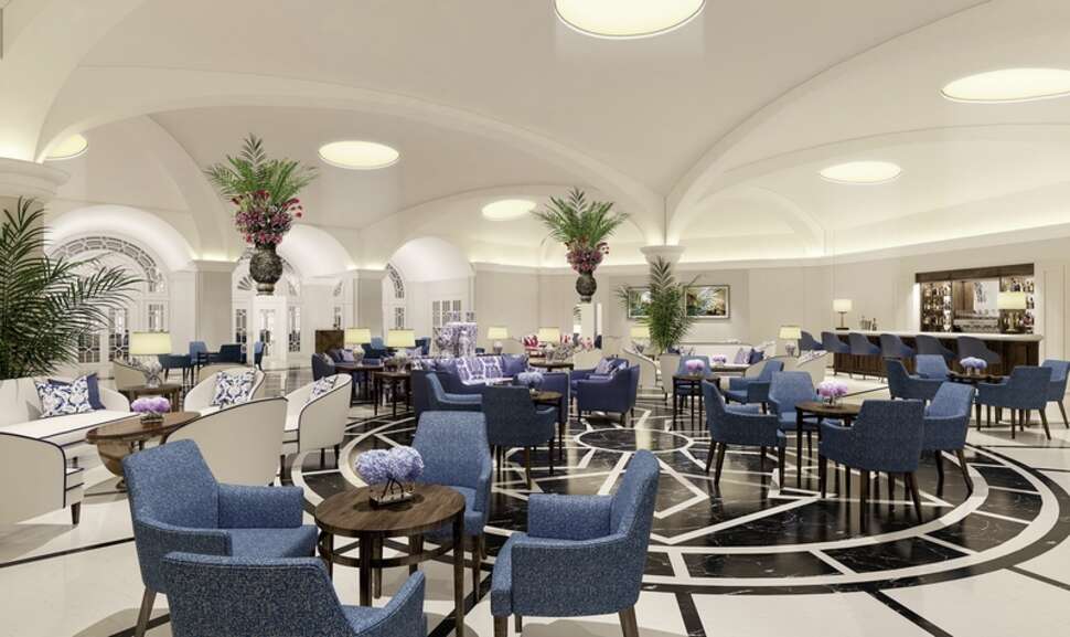 Een foto van het interieur van The Phoenicia Malta