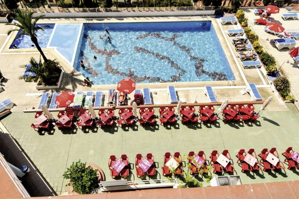 Een foto van een overzicht van Aparthotel Xon's Playa